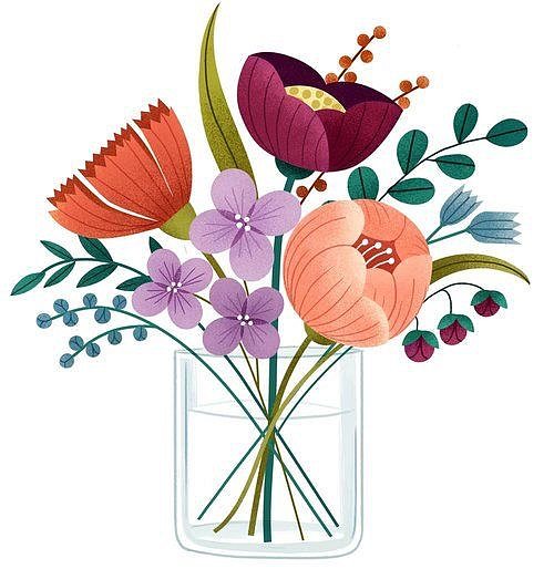 花间笔触 植物花卉插画的艺术与意蕴